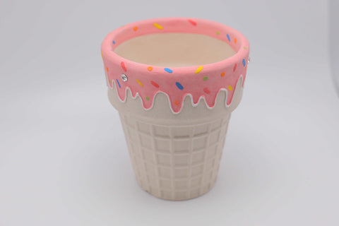 Ice Cream Cone Pot