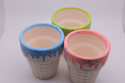 Ice Cream Cone Pot